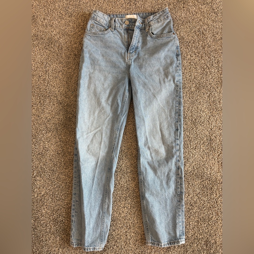 H&M High Rise Slim Straight Women’s Jeans size 2